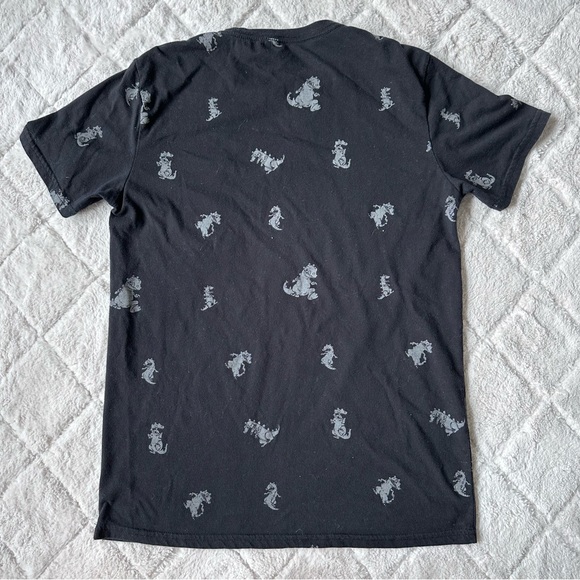 Hot Topic | Rugrats Reptar Embroidered Patch T-Shirt | Size Extra Small - Picture 3 of 9